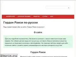 Sites similar to ramsaygordon.ru