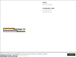 Sites similar to ramseyer-avw.ch