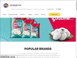 Sites similar to ramsinghrice.com