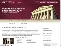 Sites similar to ramsonlaw.com