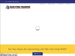 Sites similar to ramsteelframing.com