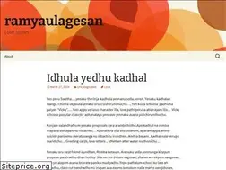 Sites similar to ramyaulagesan.wordpress.com