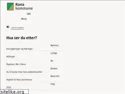 Sites similar to rana.kommune.no
