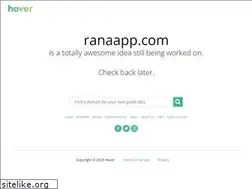 Sites similar to ranaapp.com