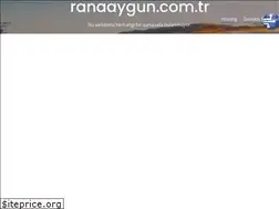 Sites similar to ranaaygun.com.tr