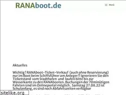 Sites similar to ranaboot.de
