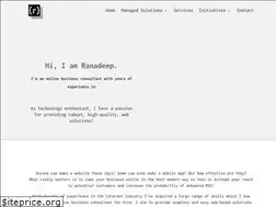 Sites similar to ranadeep.com