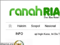 Sites similar to ranahriau.com