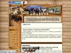 Sites similar to ranchamadeus.sk