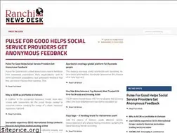 Sites similar to ranchinewsdesk.in