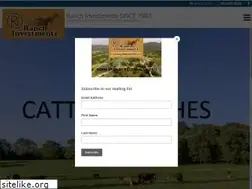 Sites similar to ranchinvestments.com