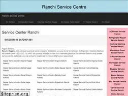 Sites similar to ranchiservicecentre.com