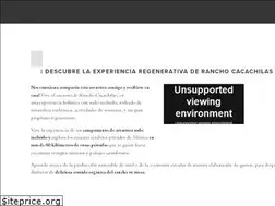 Sites similar to ranchocacachilas.com