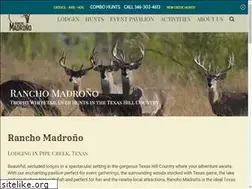 Sites similar to ranchomadrono.com