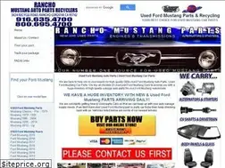 Sites similar to ranchomustangparts.com