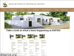 Sites similar to ranchosantafehistoricalsociety.org