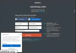 Sites similar to ranchusa.com