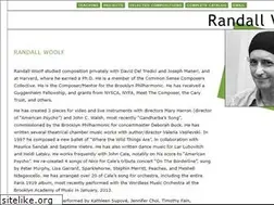 Sites similar to randallwoolf.com
