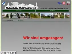 Sites similar to randau-calenberge.info