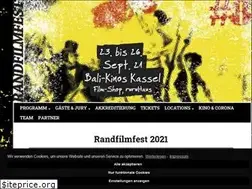 Sites similar to randfilmfest.de