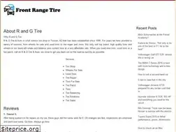 Sites similar to randgtireandauto.com