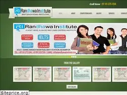 Sites similar to randhawainstitute.com