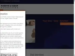 Sites similar to randivekadamassociates.com