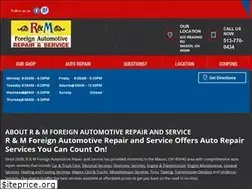Sites similar to randmforeignautorepair.com
