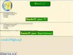 Sites similar to rando29.free.fr