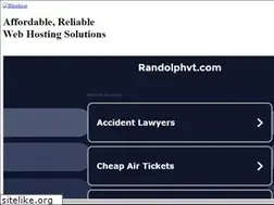 Sites similar to randolphvt.com