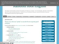 Sites similar to random-idea-english.blogspot.com