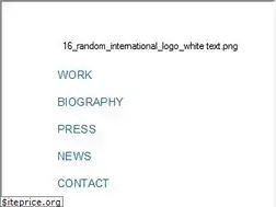 Sites similar to random-international.com