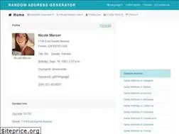 Sites similar to randomaddressgenerator.com