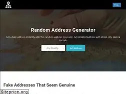 Sites similar to randomaddressmaker.com