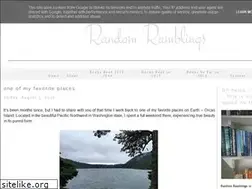 Sites similar to randombookishramblings.blogspot.com
