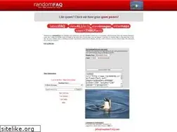 Sites similar to randomfaq.com