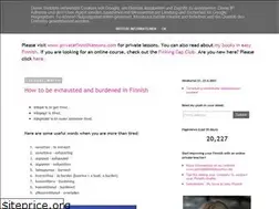 Sites similar to randomfinnishlesson.blogspot.com
