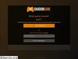 Sites similar to randomga.me