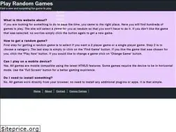 Sites similar to randomgames.fun