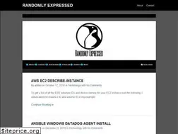 Sites similar to randomlyexpressed.com