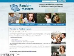 Sites similar to randommasters.com.au