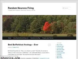 Sites similar to randomneuronsfiring.com
