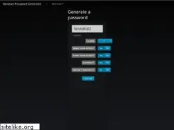 Sites similar to randompasswordgenerator.co