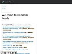 Sites similar to randompearls.com
