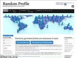 Sites similar to randomprofile.com