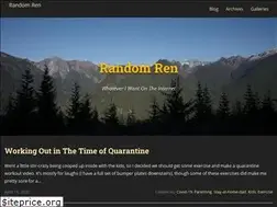 Sites similar to randomren.com
