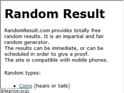 Sites similar to randomresult.com