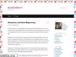 Sites similar to randomsandrandom.wordpress.com