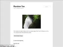 Sites similar to randomtao.org