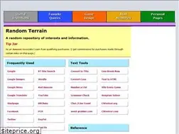Sites similar to randomterrain.com